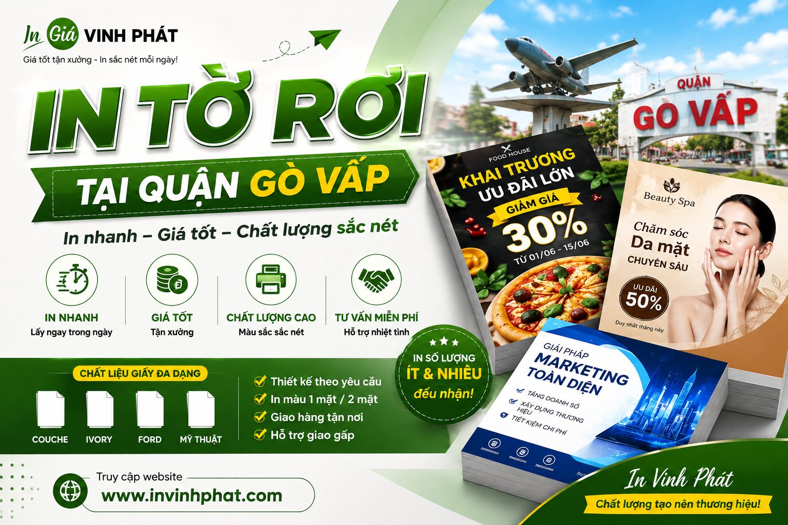in tờ rơi quận gò vấp