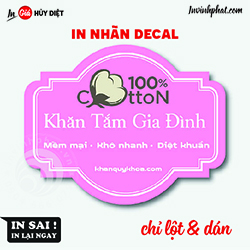 Combo banner decal giấy 250 x 250