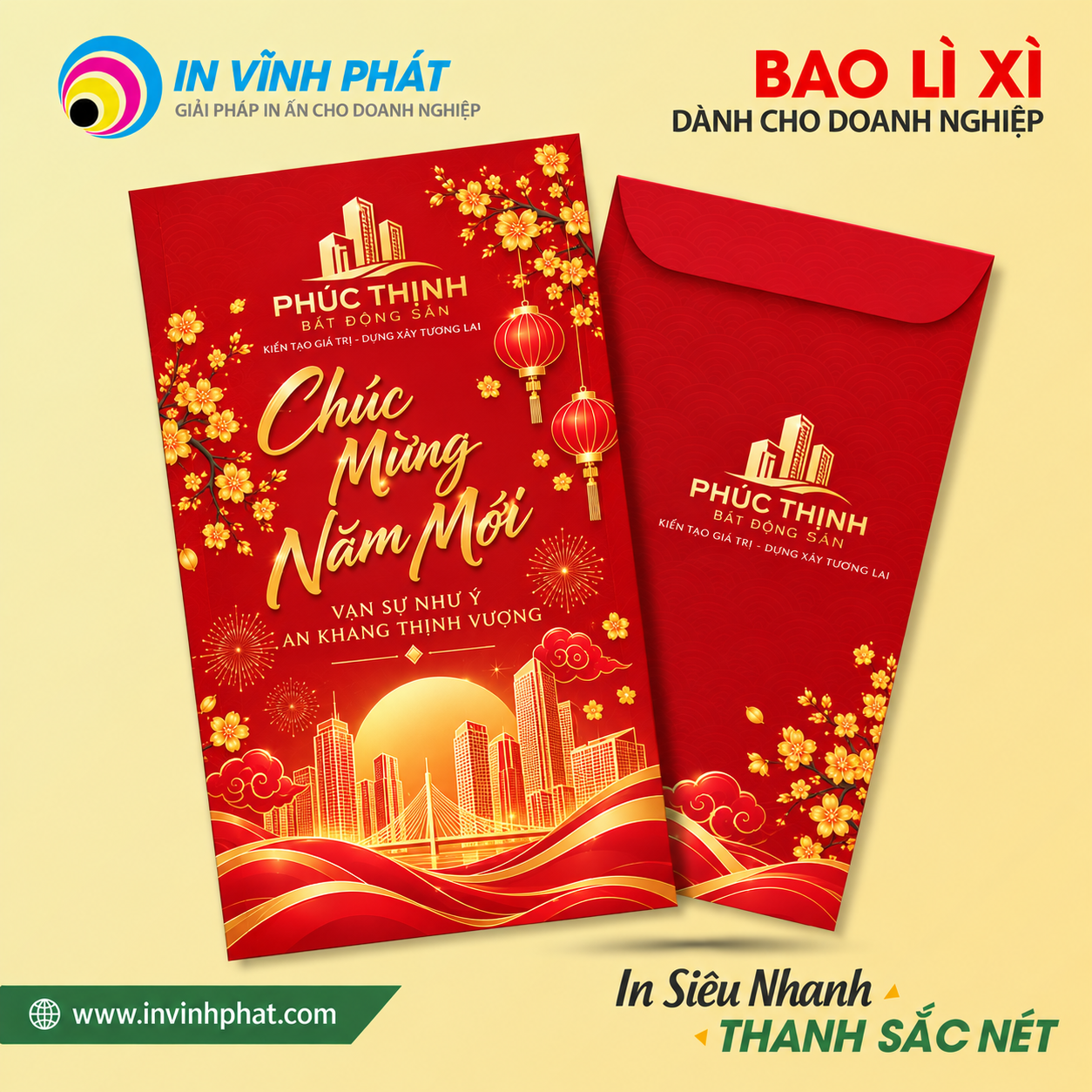 In bao lì xì Vĩnh Phát 20276