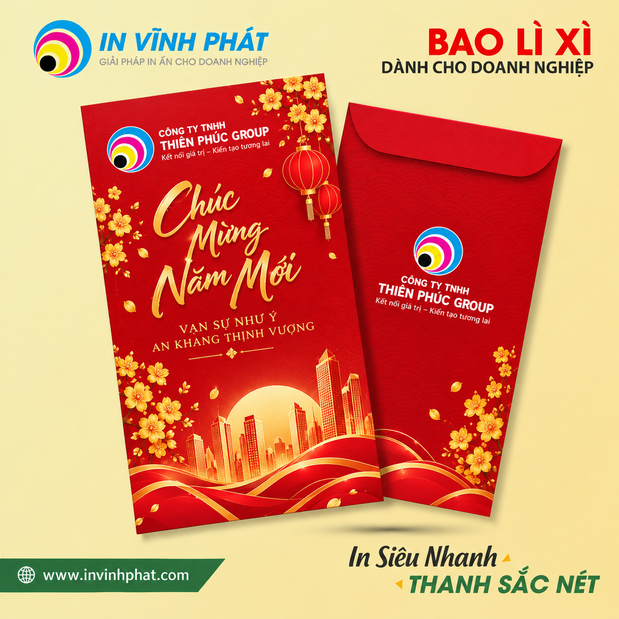 In bao lì xì vĩnh phát 1