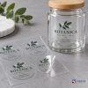Decal trong trên lọ thủy tinh — bản quyền ảnh Vĩnh Phát