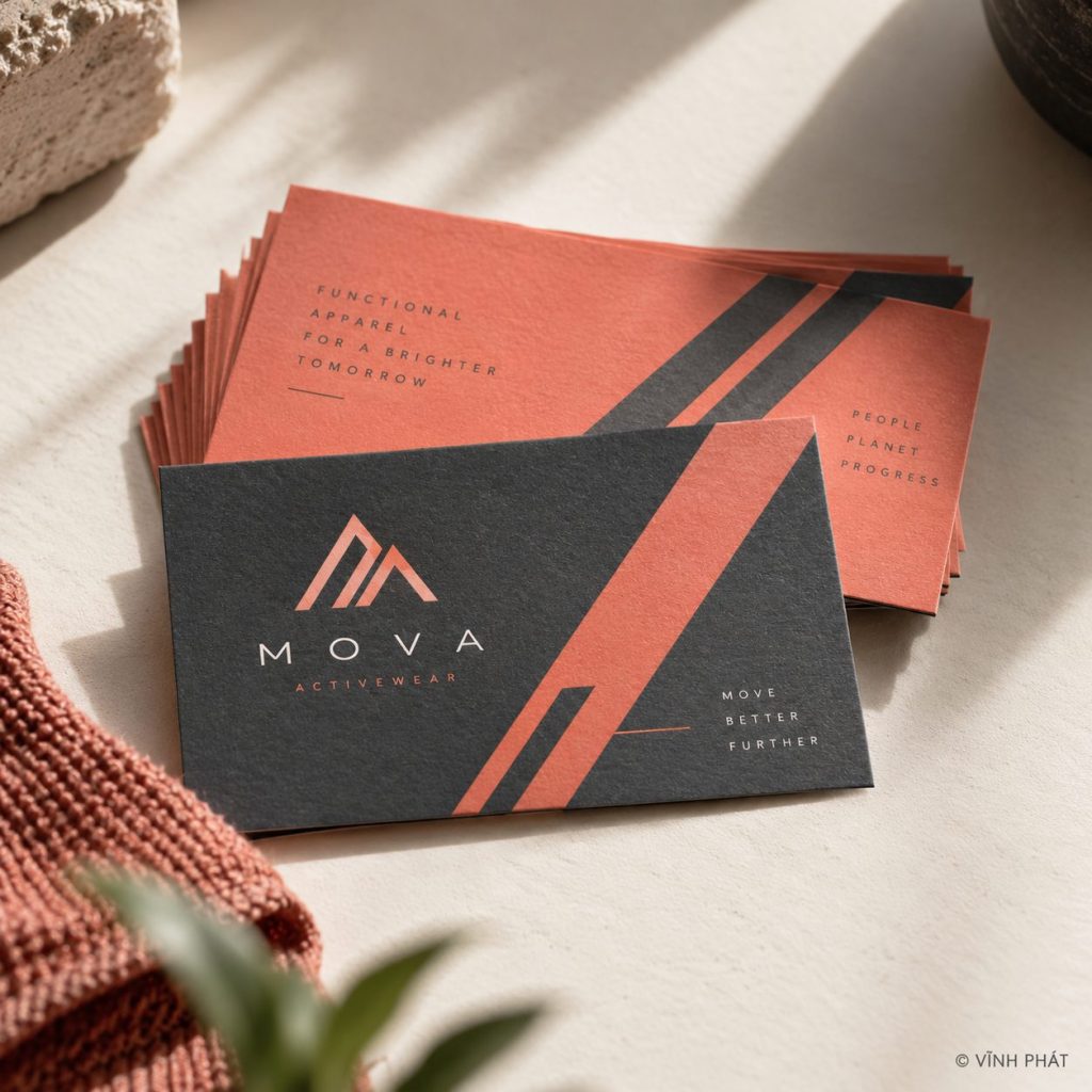 Mẫu danh thiếp minh họa lựa chọn: giấy in name card, danh thiếp, card visit thế nào mới tốt?, bản quyền ảnh Vĩnh Phát