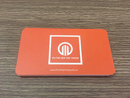 In card visit giá rẻ trên đường  Âu Cơ
