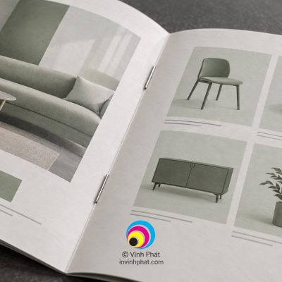 Chi tiết in catalogue A4