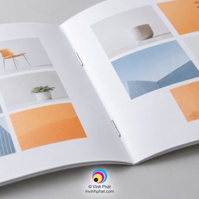 Chi tiết in catalogue A5
