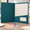 Mẫu in folder A4 có khe cài danh thiếp