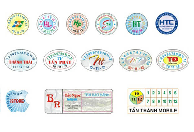 In tem bảo hành quận 1, quận 3 giá rẻ TPHCM - CTY VĨNH PHÁT In tem bảo hành quận 1, quận 3 giá rẻ TPHCM - CTY VĨNH PHÁT