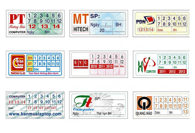 In tem bảo hành quận 4, quận phú nhuận giá rẻ TPHCM in vĩnh phát