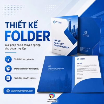 Mẫu thiết kế folder