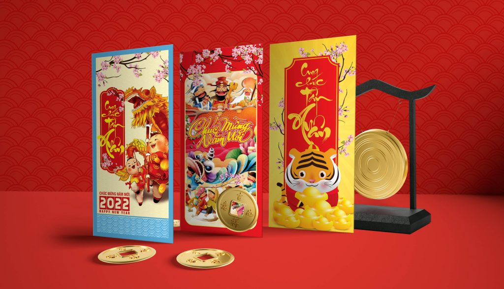 Mẫu bao lì xì Tết 2022