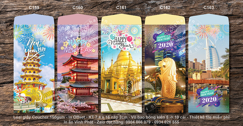 Mẫu bao lì xì Tết 2022