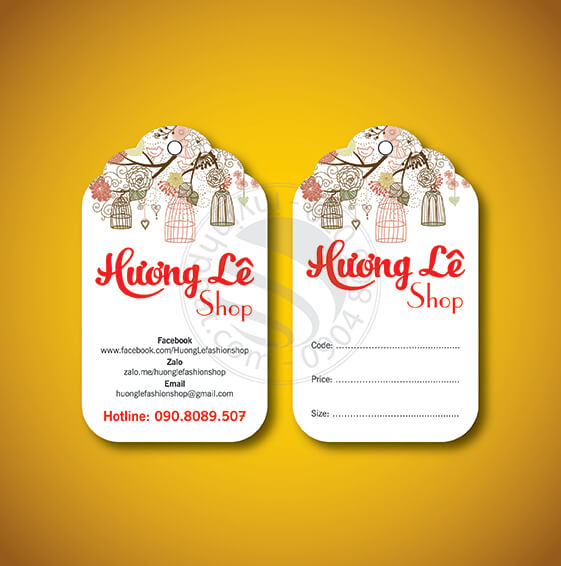 Rẻ Rẻ >>> [ In tag quần áo quận 5 giá rẻ ] 5000 tờ chỉ 520.000đ