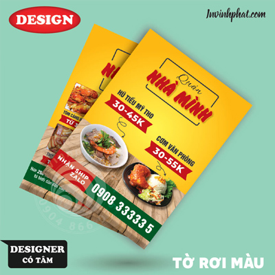 Thiết kế tờ rơi quảng cáo - Dịch vụ trọn gói Thiết kế tờ rơi quảng cáo - Dịch vụ trọn gói